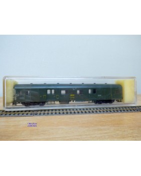 France Trains  282 ,  fourgon grandes lignes à rivets à guérite  type Dd4 s myi   SNCF  BO  