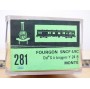 France Trains  282 ,  fourgon grandes lignes à rivets à guérite  type Dd4 s myi   SNCF  BO  