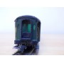 France Trains  244 K,  voiture OCEM à flancs lisses mixte 2 ème classe/ fourgon   type B5 D  SNCF  BO 