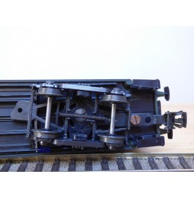 France Trains  244 K,  voiture OCEM à flancs lisses mixte 2 ème classe/ fourgon   type B5 D  SNCF  BO 