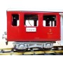 HAG 810 . 3,  Voiture allégée  type C40 (Leichtstahlwagen) 3 Kl.  rouge  SBB  BO