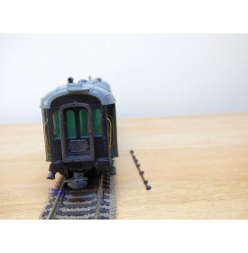 France Trains  256,  voiture  OCEM à rivets 3 Cl. type C10 yfi   MIDI   N°: 12129  BO