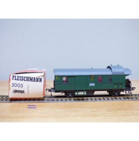 FLEISCHMANN 5005, fourgon  à  guérite à 2 essieux     DRG   neuf    BO 