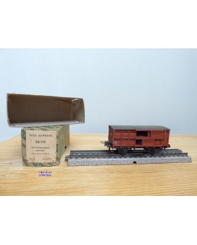 TRIX EXPRESS  20/119, wagon couvert pour transport de volaille  type Altona  DB  BO
