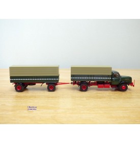 BREKINA 72205 Camion MAN F8 et remorque à 3 essieux SÜDFRÜCHTE- IMPORT Neuf BO 1/87