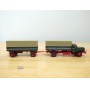BREKINA 72205 Camion MAN F8 et remorque à 3 essieux SÜDFRÜCHTE- IMPORT Neuf BO 1/87