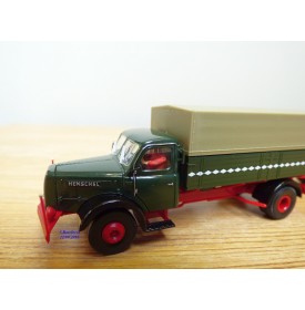 BREKINA 72205 Camion MAN F8 et remorque à 3 essieux SÜDFRÜCHTE- IMPORT Neuf BO 1/87