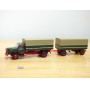 BREKINA 72205 Camion MAN F8 et remorque à 3 essieux SÜDFRÜCHTE- IMPORT Neuf BO 1/87