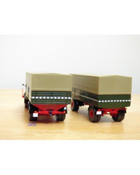BREKINA 72205 Camion MAN F8 et remorque à 3 essieux SÜDFRÜCHTE- IMPORT Neuf BO 1/87