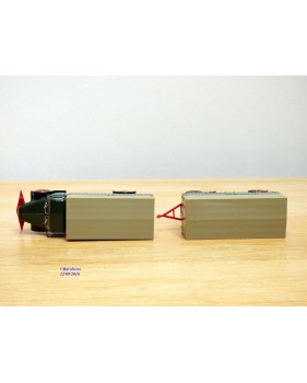 BREKINA 73307, camion et remorque HENSCHEL  HS  140      Neuf  BO  1/87