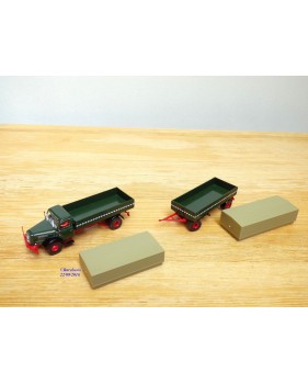 BREKINA 72205 Camion MAN F8 et remorque à 3 essieux SÜDFRÜCHTE- IMPORT Neuf BO 1/87