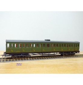 France Trains  214, voiture à portières latérales 1 ère / 2 ème  classe  type Ty  EST   BO 