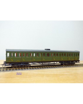 France Trains  214, voiture à portières latérales 1 ère / 2 ème  classe  type Ty  EST   BO 