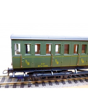 France Trains  214, voiture à portières latérales 1 ère / 2 ème  classe  type Ty  EST   BO 