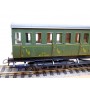 France Trains  214, voiture à portières latérales 1 ère / 2 ème  classe  type Ty  EST   BO 