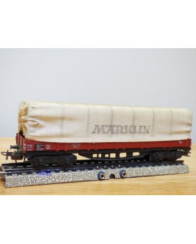 Märklin 4517,  wagon tombereau à bogies DB BO