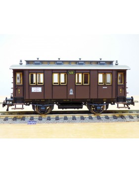 FLEISCHMANN 5821, voiture ancienne  à  2   essieux   3 Kl.  N° 1488  KPEV    BO 