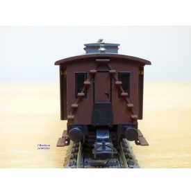 FLEISCHMANN 5821, voiture ancienne  à  2   essieux   3 Kl.  N° 1488  KPEV    BO 