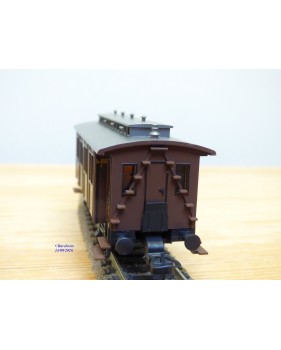 FLEISCHMANN 5821, voiture ancienne  à  2   essieux   3 Kl.  N° 1488  KPEV    BO 
