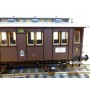 FLEISCHMANN 5821, voiture ancienne  à  2   essieux   3 Kl.  N° 1488  KPEV    BO 