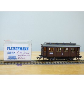 FLEISCHMANN 5821, voiture ancienne  à  2   essieux   3 Kl.  N° 1488  KPEV    BO 
