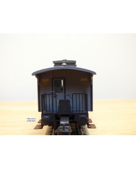FLEISCHMANN 5823, voiture ancienne  à  2   essieux   4 Kl.  N° 2456   KPEV    BO 