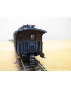 FLEISCHMANN 5823, voiture ancienne  à  2   essieux   4 Kl.  N° 2456   KPEV    BO 