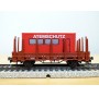 Märklin 00752-03, wagon   plat  à ranchers type Kbs 890  ATEMSCHUTZ     DB   neuf     BO