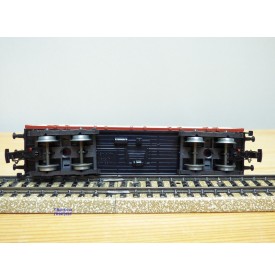 Märklin 4475,  wagon plat bâché  à bogies type Rlmms  MÄRKLIN  DB   BO