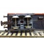 Märklin 4475,  wagon plat bâché  à bogies type Rlmms  MÄRKLIN  DB   BO
