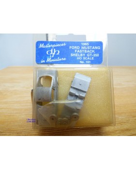 DJH  101, rare kit en métal de la FORD MUSTANG FASTBACK SHELBY GT-350    neuf   BO  HO  1/87 