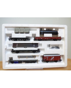Märklin  48801, coffret 5 wagons " Übergabezug "  DB  neuf  BO 