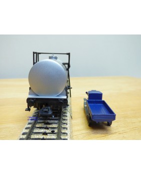 Märklin Museum 1992  84676 / 92701, wagon citerne  à guérite et camion GAS-OEL Diesel  Zeller & Gmelin   K.W.Sts.E.  Neuf   BO