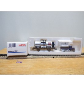 Märklin 48944 wagons plats type Bt 10 conteneurs à bière Königsbacher DB BO