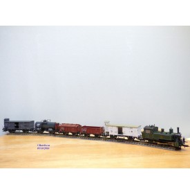 FLEISCHMANN  4889 , coffret train mixte marchandises / passagers   KPEV    neuf   BO