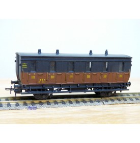 MMM-RG ???, voiture ancienne à 2 essieux de 3ème classe avec compartiment dames seules  type C6  ° 3014  EST 