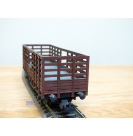 SMCF ???, wagon tombereau à claire voies   type    SNCF  