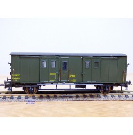 Ferhobby ????, fourgon ancien messagerie   SNCF  BO  