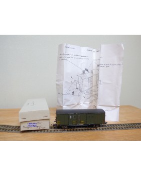 Ferhobby ????, fourgon ancien messagerie   SNCF  BO  