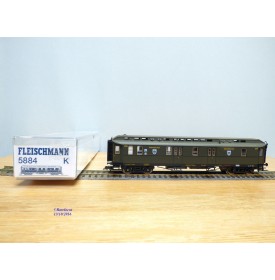 FLEISCHMANN 5884 K,  fourgon postal ancien  N°: 2835   KPEV  neuf   BO