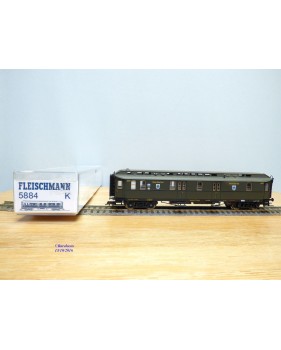 FLEISCHMANN 5884 K,  fourgon postal ancien  N°: 2835   KPEV  neuf   BO