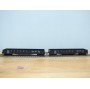 WALTHERS 932 27455, coffret de 2 wagons tombereau ( Gondola )   Nickel Plate Road ( NKP )   Neuf   BO