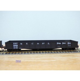 WALTHERS 932 27455, coffret de 2 wagons tombereau ( Gondola )   Nickel Plate Road ( NKP )   Neuf   BO