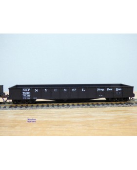 WALTHERS 932 27455, coffret de 2 wagons tombereau ( Gondola )   Nickel Plate Road ( NKP )   Neuf   BO