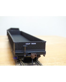 WALTHERS 932 27455, coffret de 2 wagons tombereau ( Gondola )   Nickel Plate Road ( NKP )   Neuf   BO