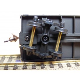 WALTHERS 932 27455, coffret de 2 wagons tombereau ( Gondola )   Nickel Plate Road ( NKP )   Neuf   BO