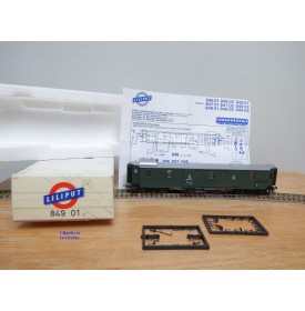 LILIPUT ancien 201 wagon plat chargé de 4 conteneurs ( cadres)  NS  BO