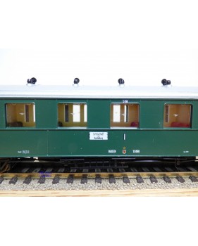LILIPUT  846 01,  voiture ancienne  à bogies  mixte 1/2/3 Kl.  type  ABBü     BADEN      neuf   BO