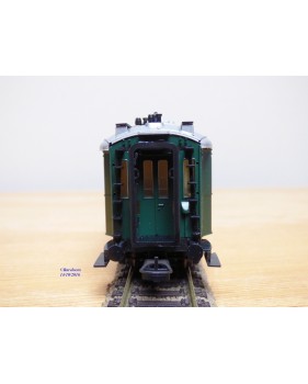 LILIPUT  847 01,  voiture ancienne  à bogies  3 Kl.  type  CCü     BADEN      neuf   BO