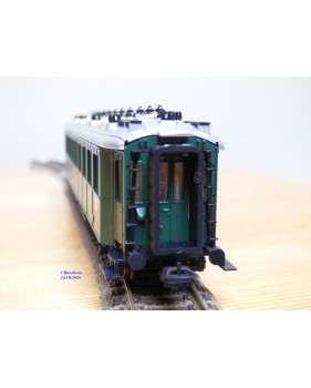 LILIPUT  847 01,  voiture ancienne  à bogies  3 Kl.  type  CCü     BADEN      neuf   BO
